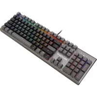 Клавиатура A4Tech Fstyler FS100 Neon (серый/черный) фото 2